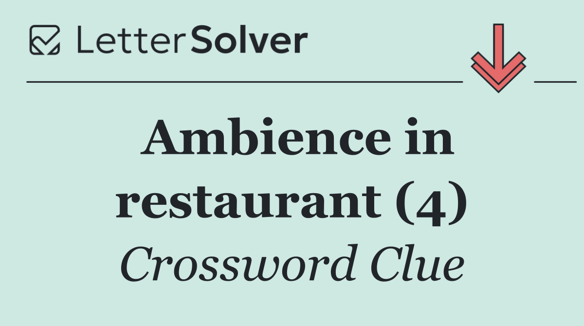 Ambience in restaurant (4)