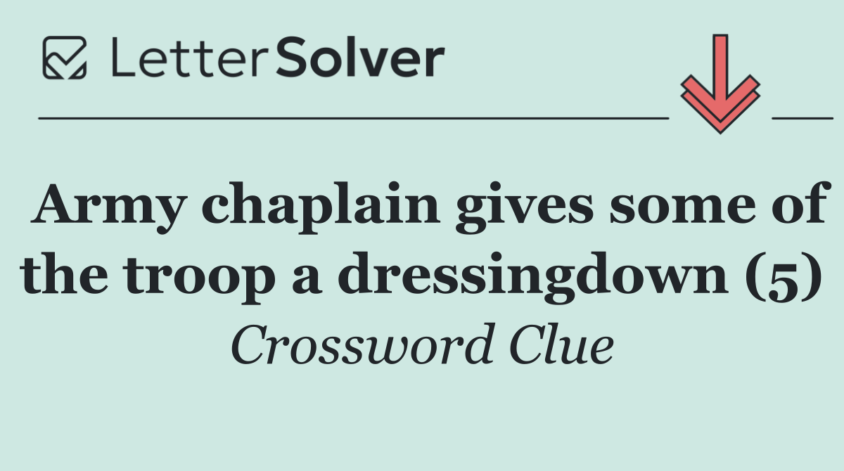 Army chaplain gives some of the troop a dressingdown (5)