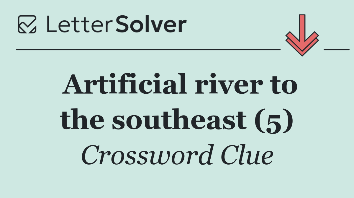 Artificial river to the southeast (5)