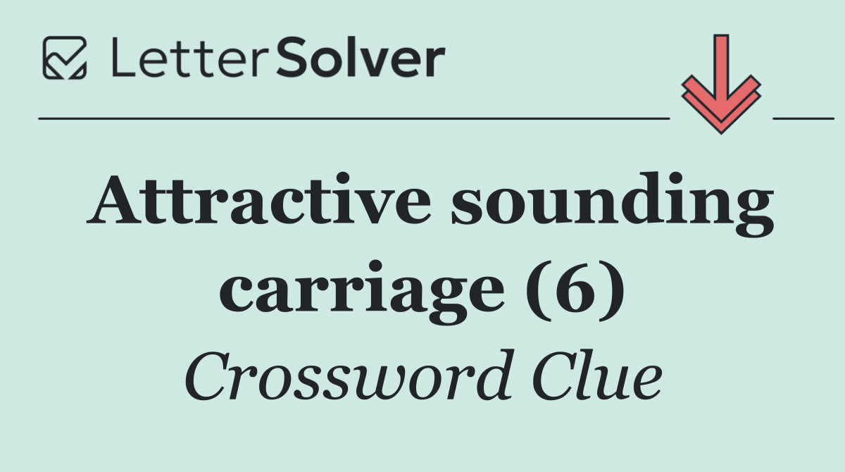 Attractive sounding carriage (6)