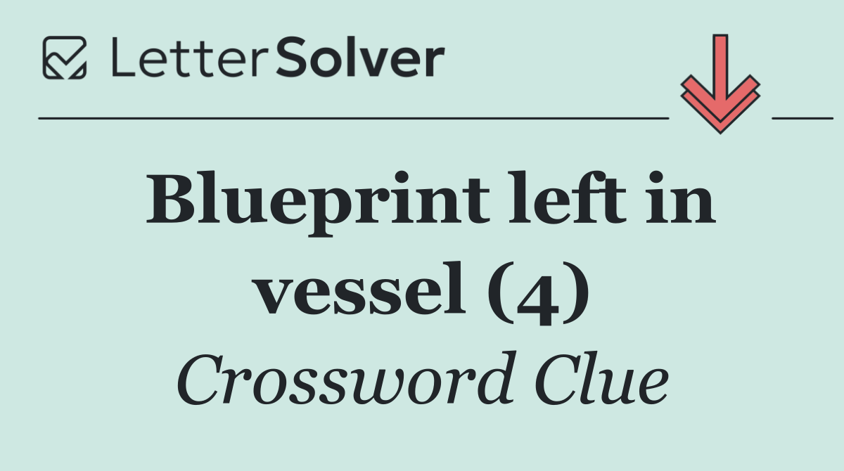Blueprint left in vessel (4)