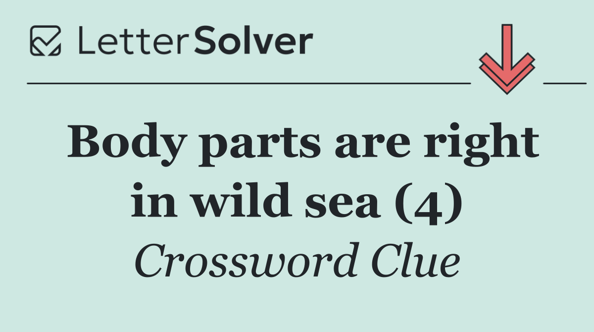 Body parts are right in wild sea (4)