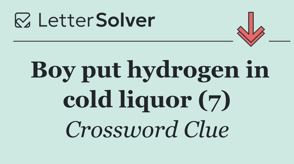 Boy put hydrogen in cold liquor (7)