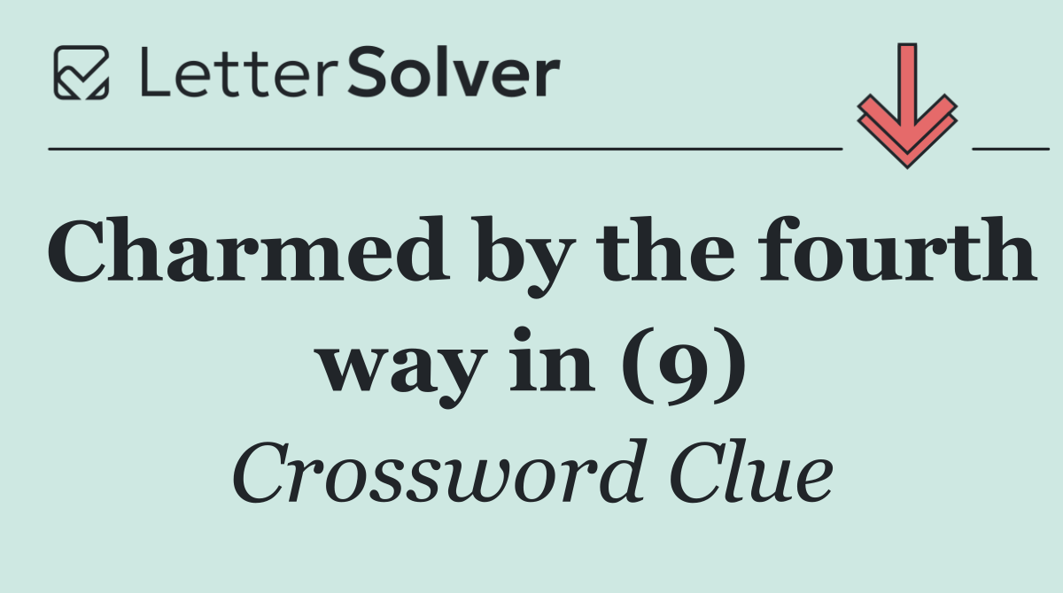 Charmed by the fourth way in (9)