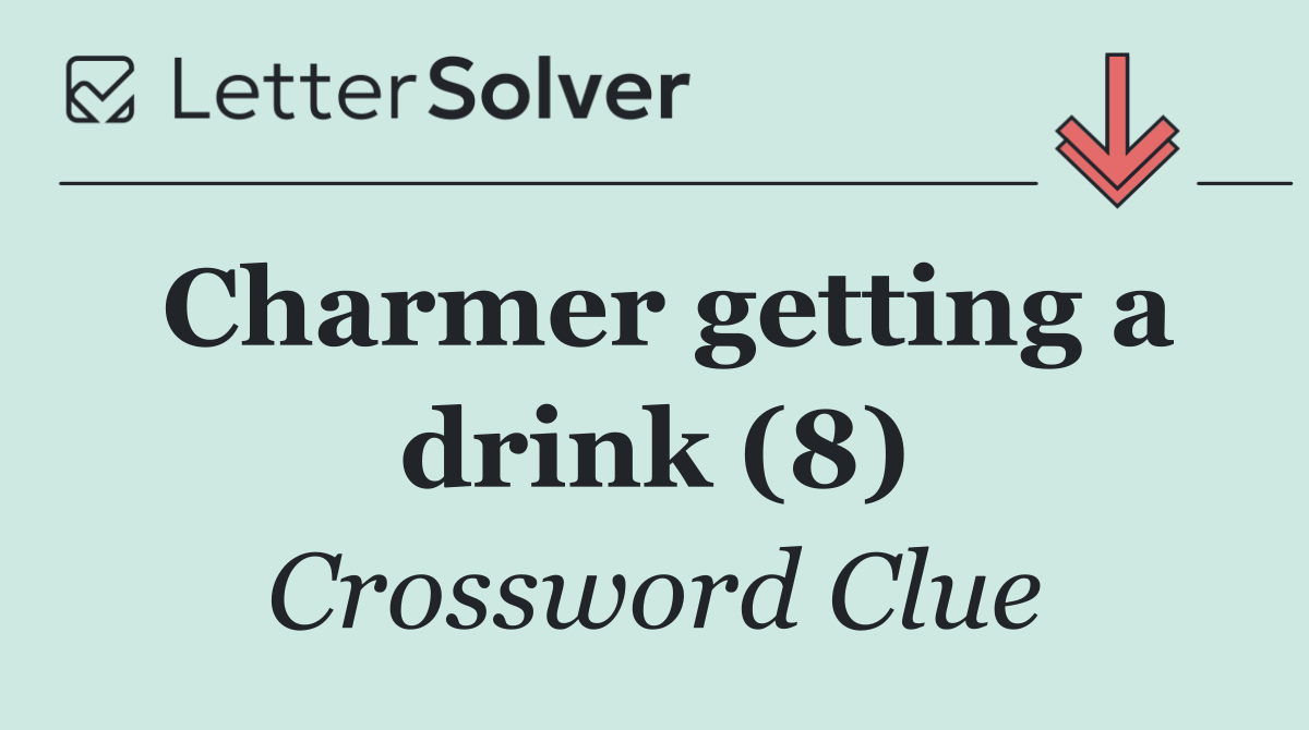 Charmer getting a drink (8)