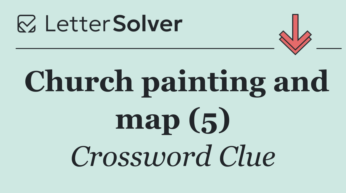 Church painting and map (5)
