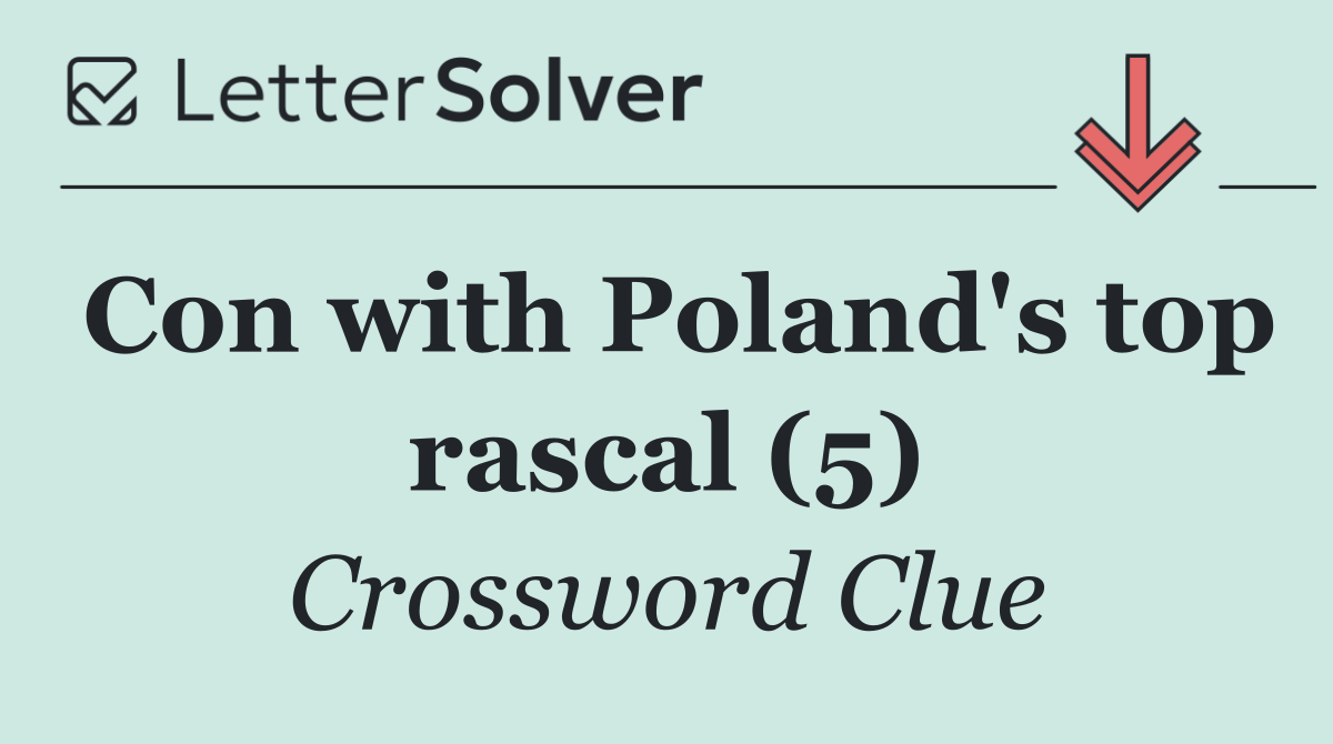 Con with Poland's top rascal (5)