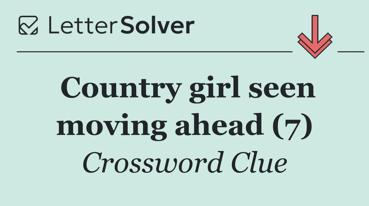 Country girl seen moving ahead (7)