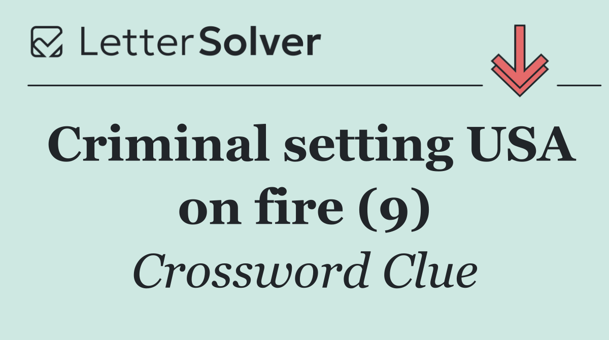 Criminal setting USA on fire (9)
