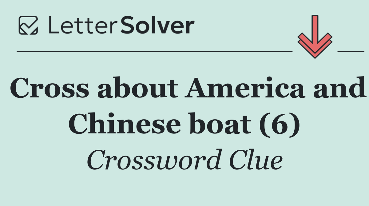 Cross about America and Chinese boat (6)