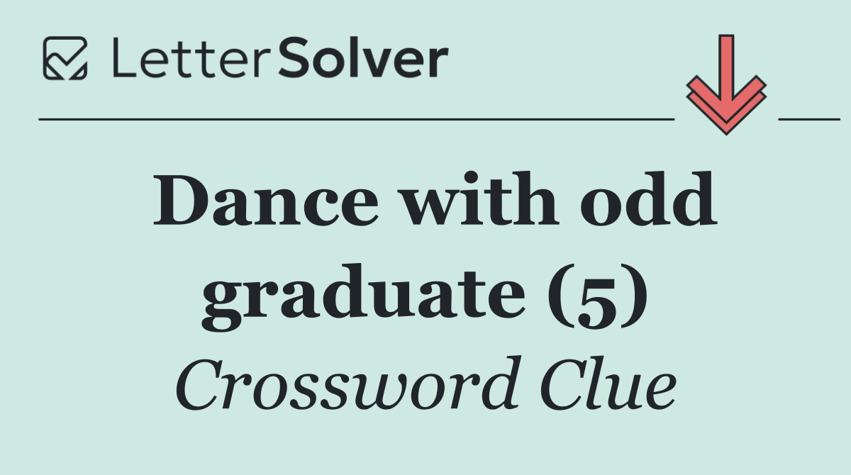Dance with odd graduate (5)