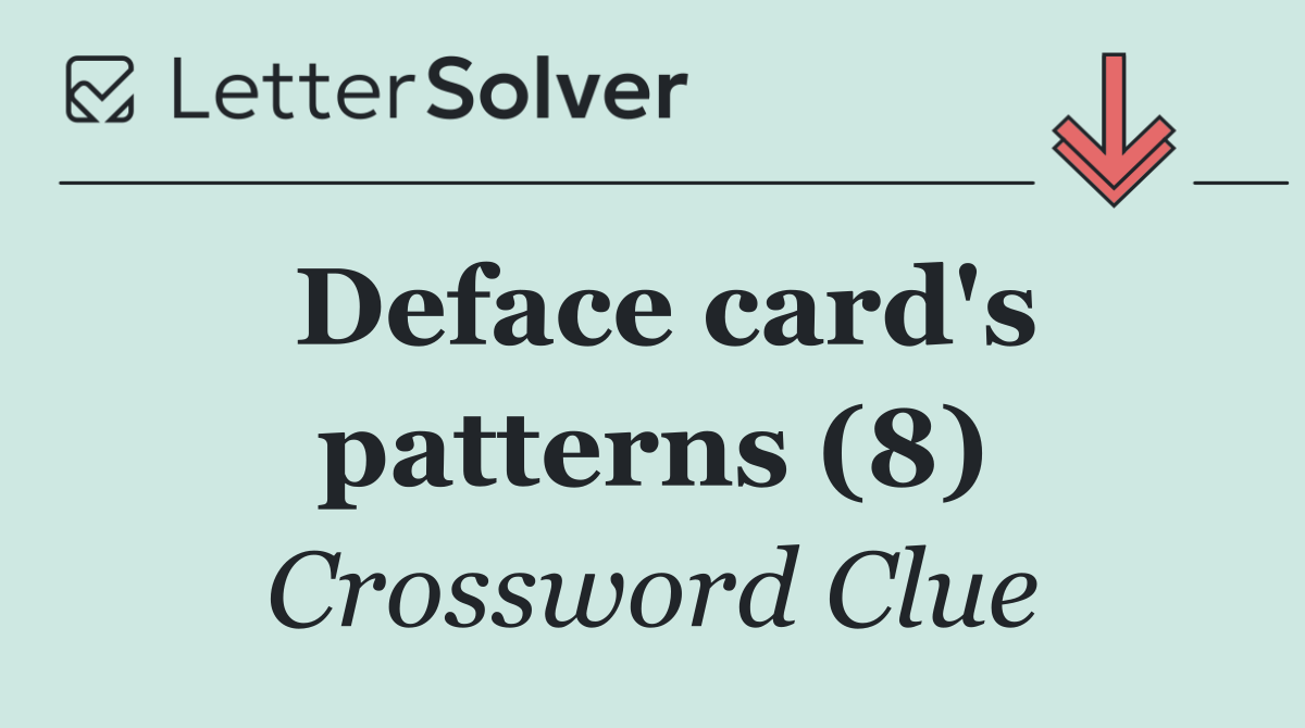 Deface card's patterns (8)