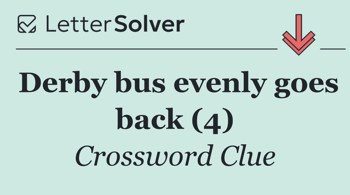 Derby bus evenly goes back (4)