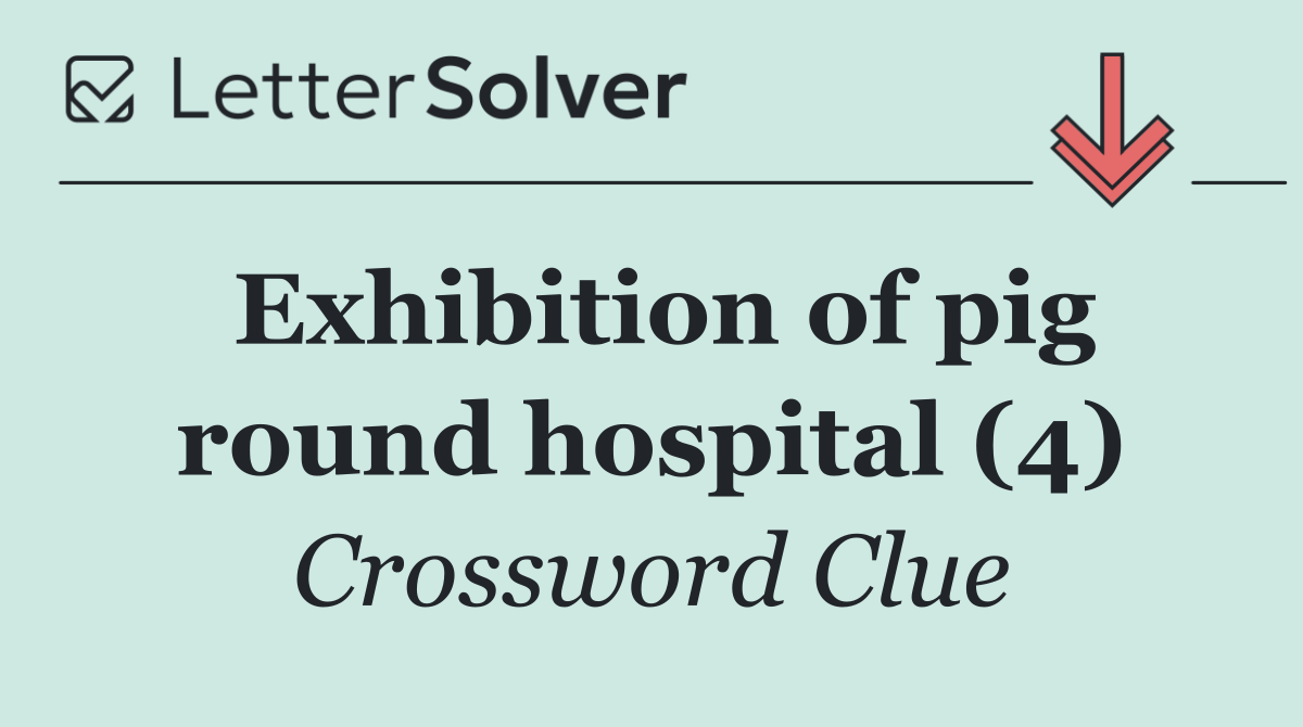 Exhibition of pig round hospital (4)