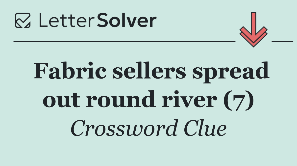Fabric sellers spread out round river (7)