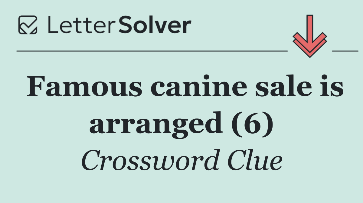 Famous canine sale is arranged (6)