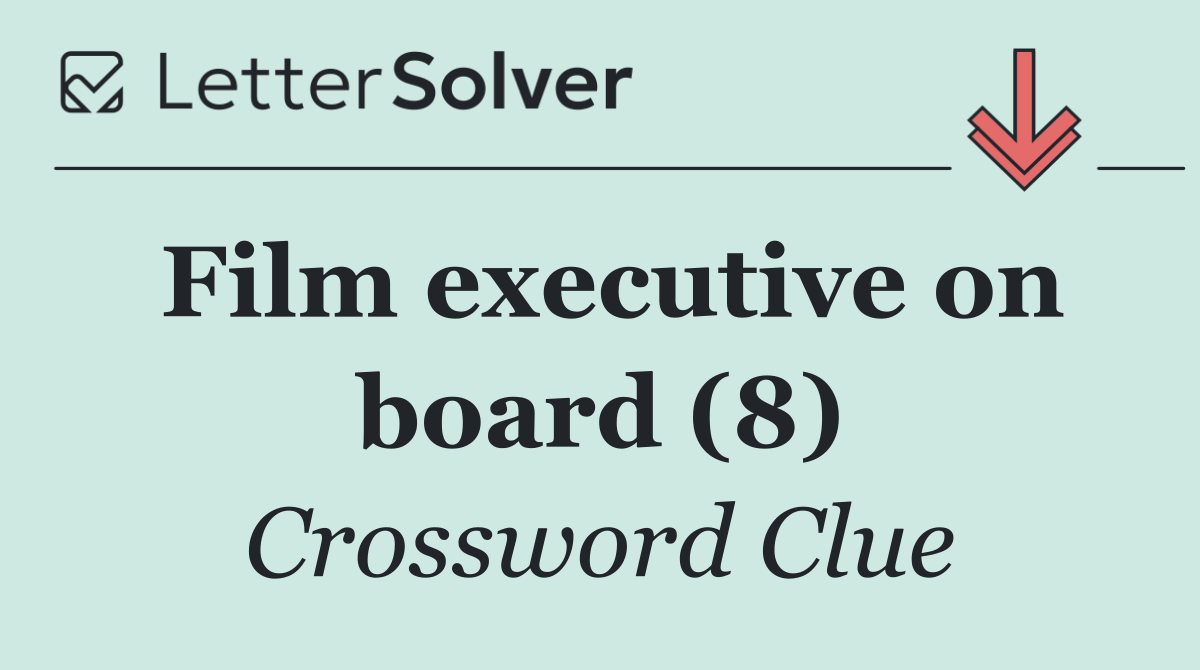 Film executive on board (8)