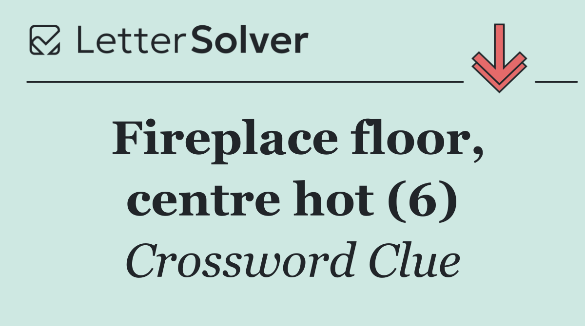 Fireplace floor, centre hot (6)