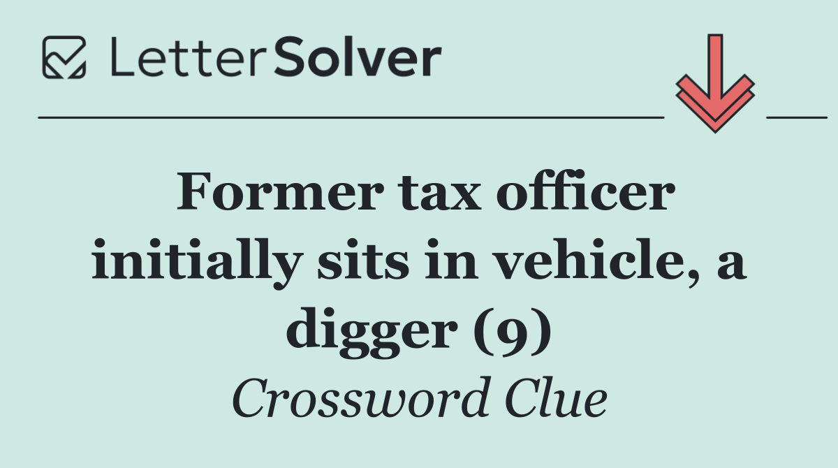 Former tax officer initially sits in vehicle, a digger (9)