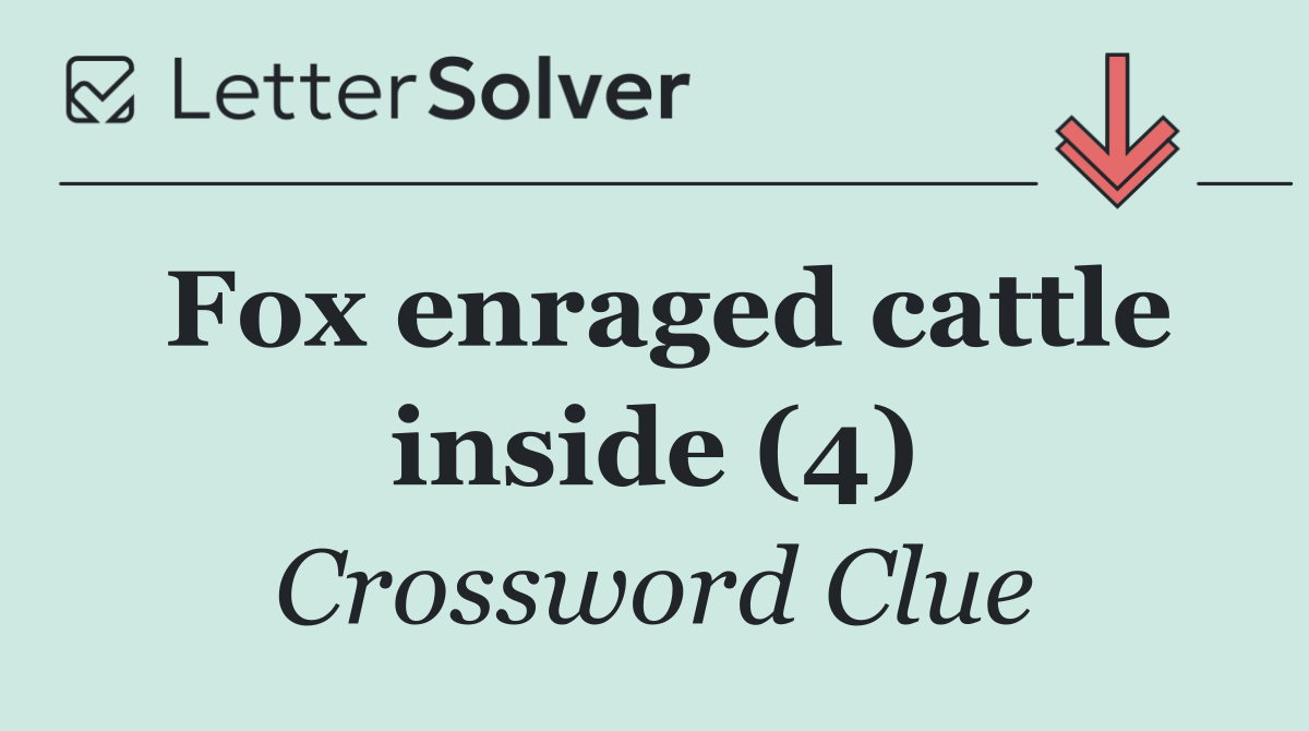 Fox enraged cattle inside (4)