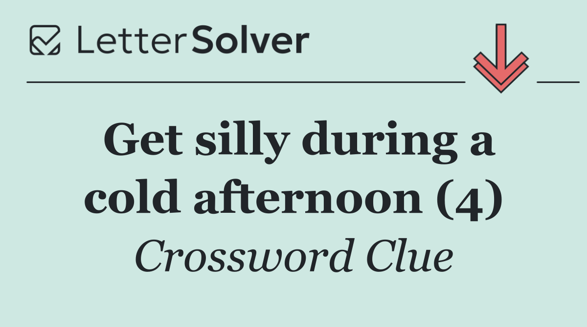 Get silly during a cold afternoon (4)