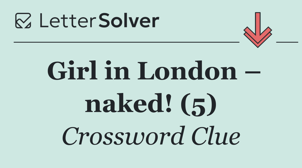 Girl in London – naked! (5)