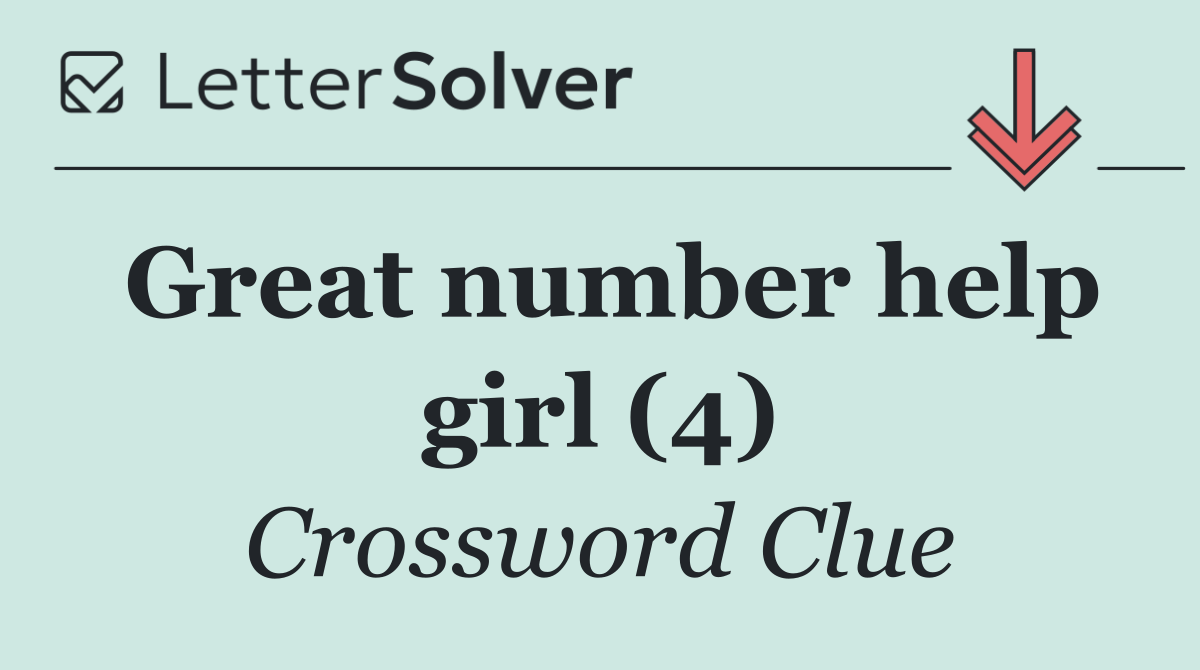 Great number help girl (4)