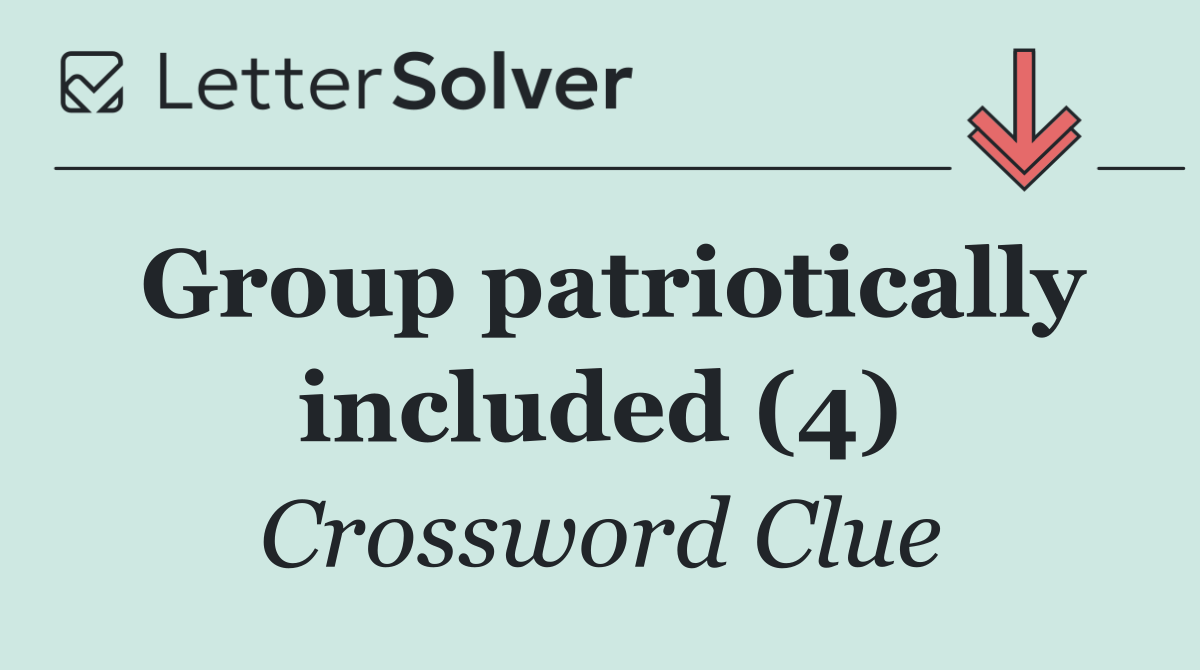 Group patriotically included (4)