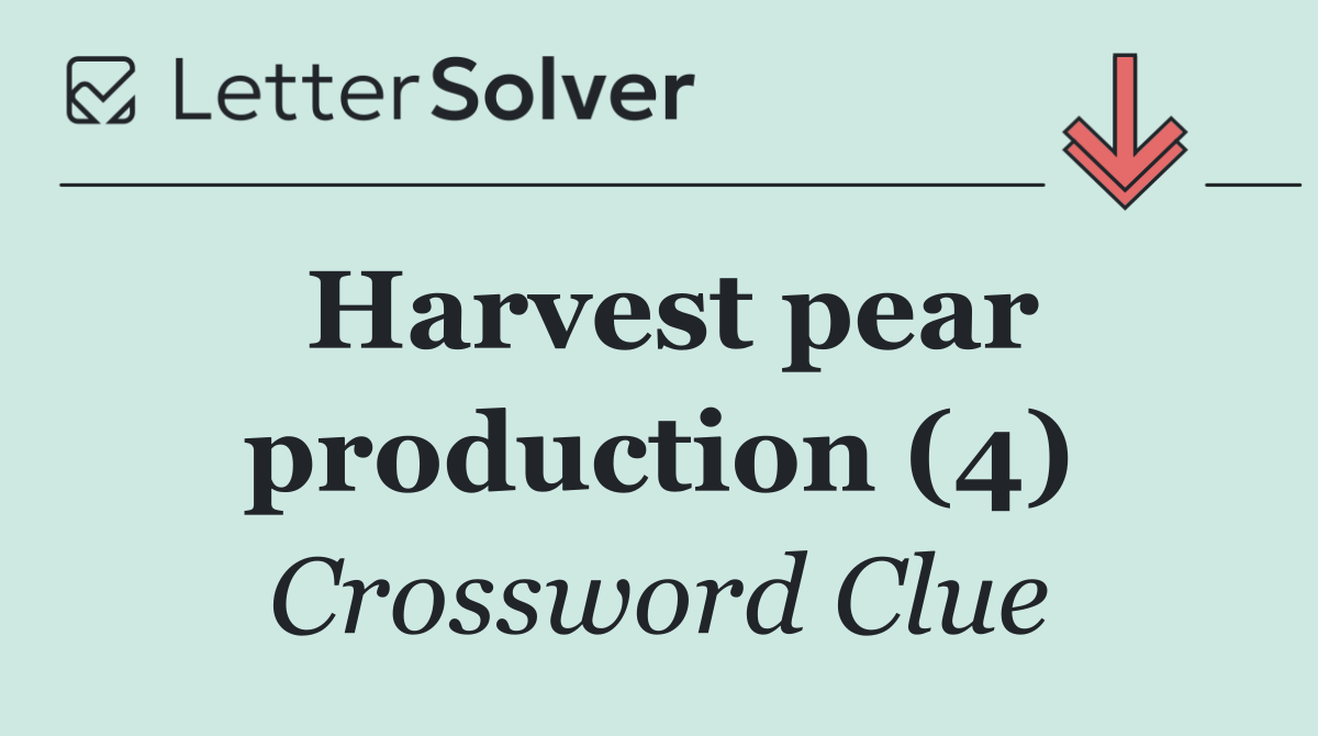 Harvest pear production (4)