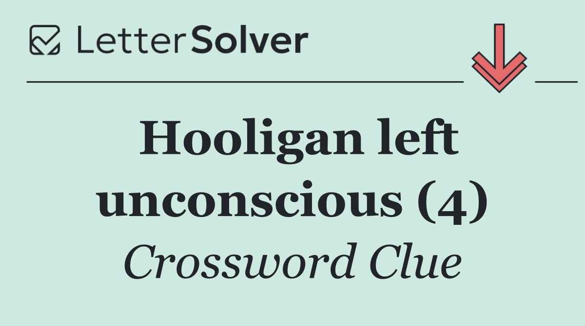 Hooligan left unconscious (4)