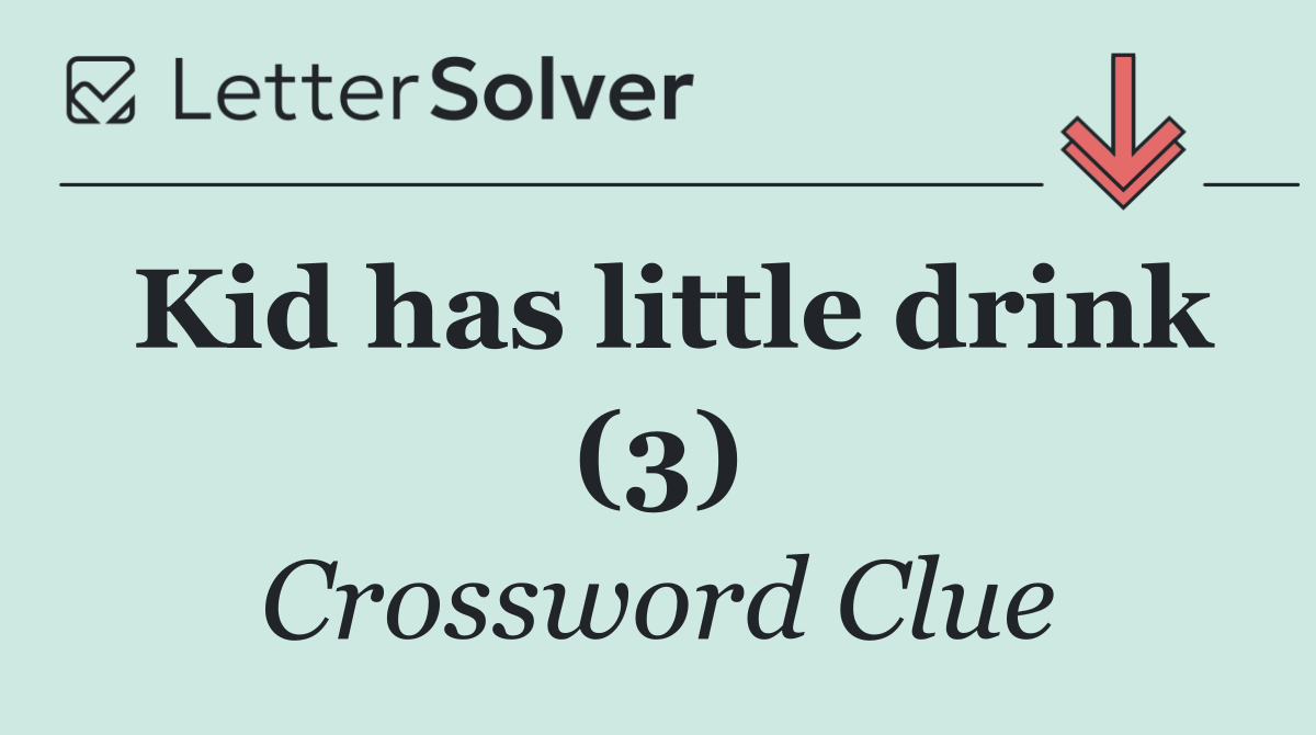 Kid has little drink (3)