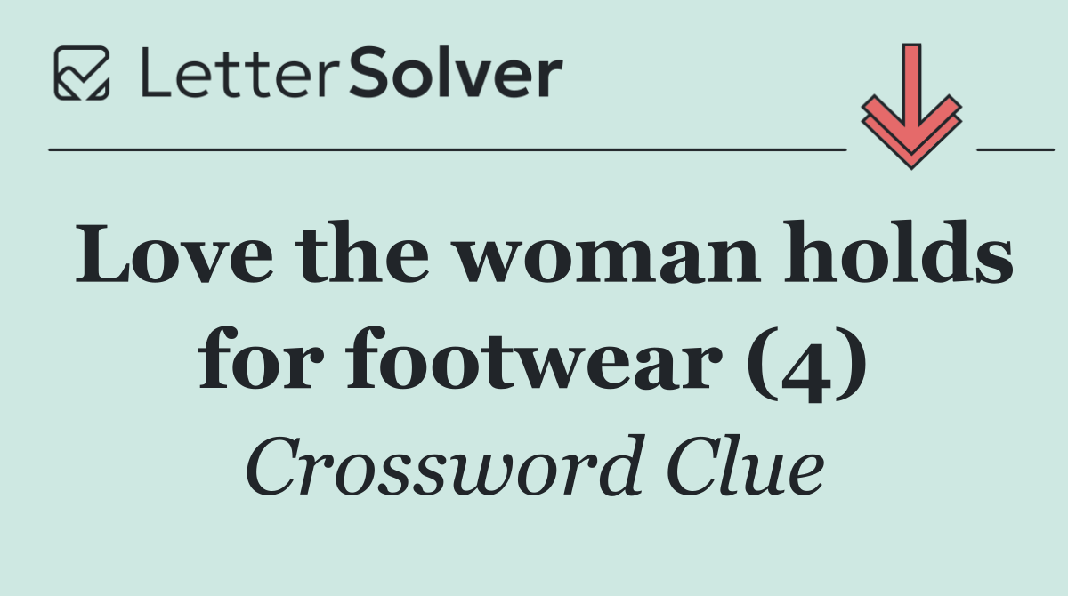 Love the woman holds for footwear (4)