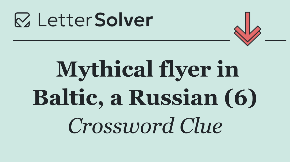 Mythical flyer in Baltic, a Russian (6)