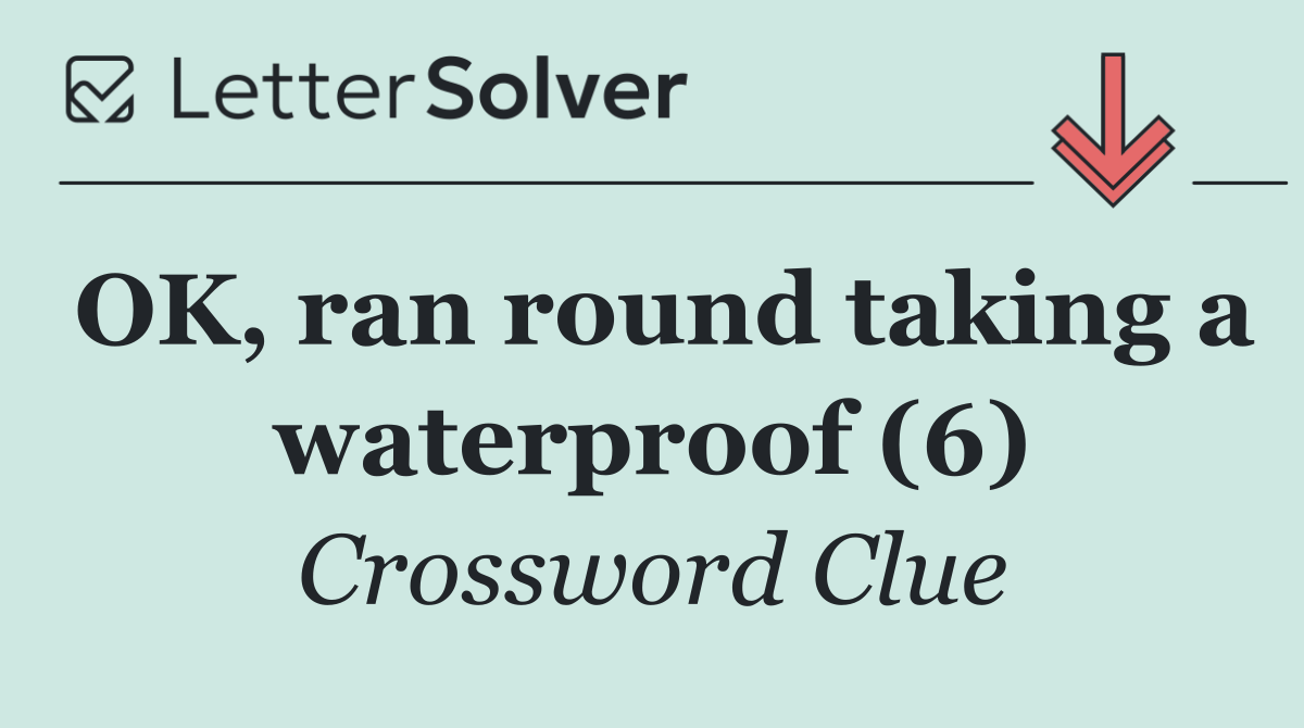 OK, ran round taking a waterproof (6)