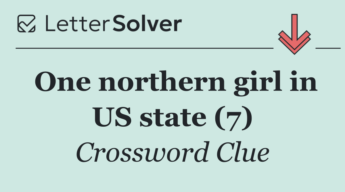 One northern girl in US state (7)