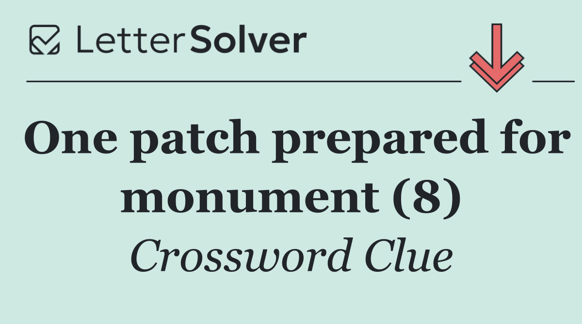One patch prepared for monument (8)