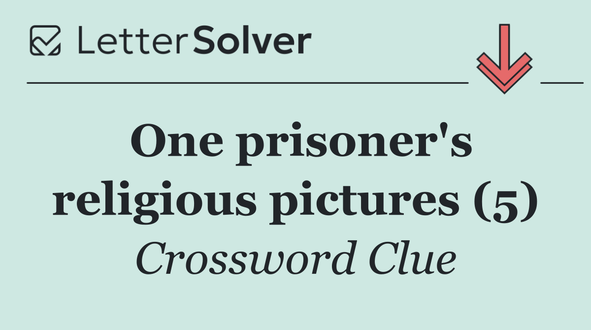 One prisoner's religious pictures (5)