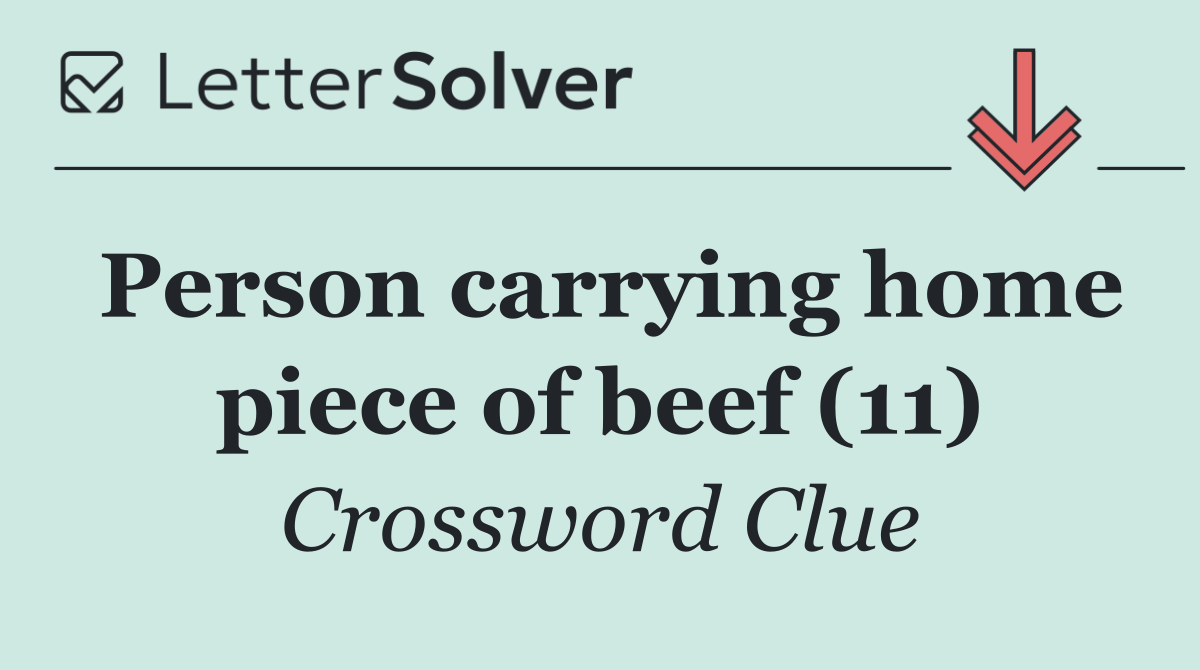Person carrying home piece of beef (11)