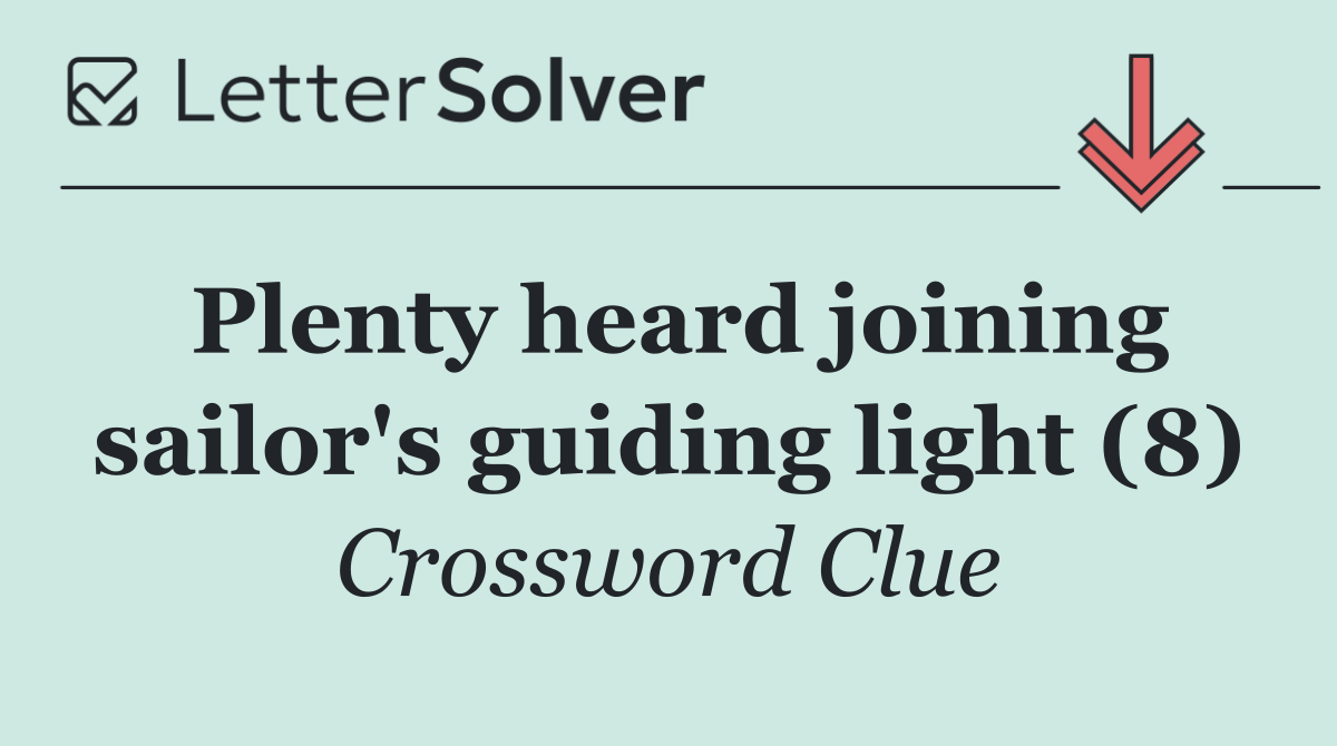 Plenty heard joining sailor's guiding light (8)