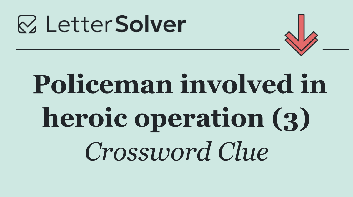 Policeman involved in heroic operation (3)