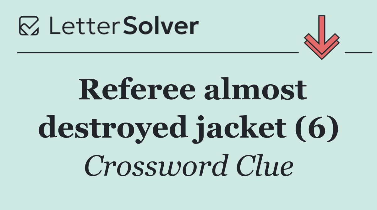 Referee almost destroyed jacket (6)