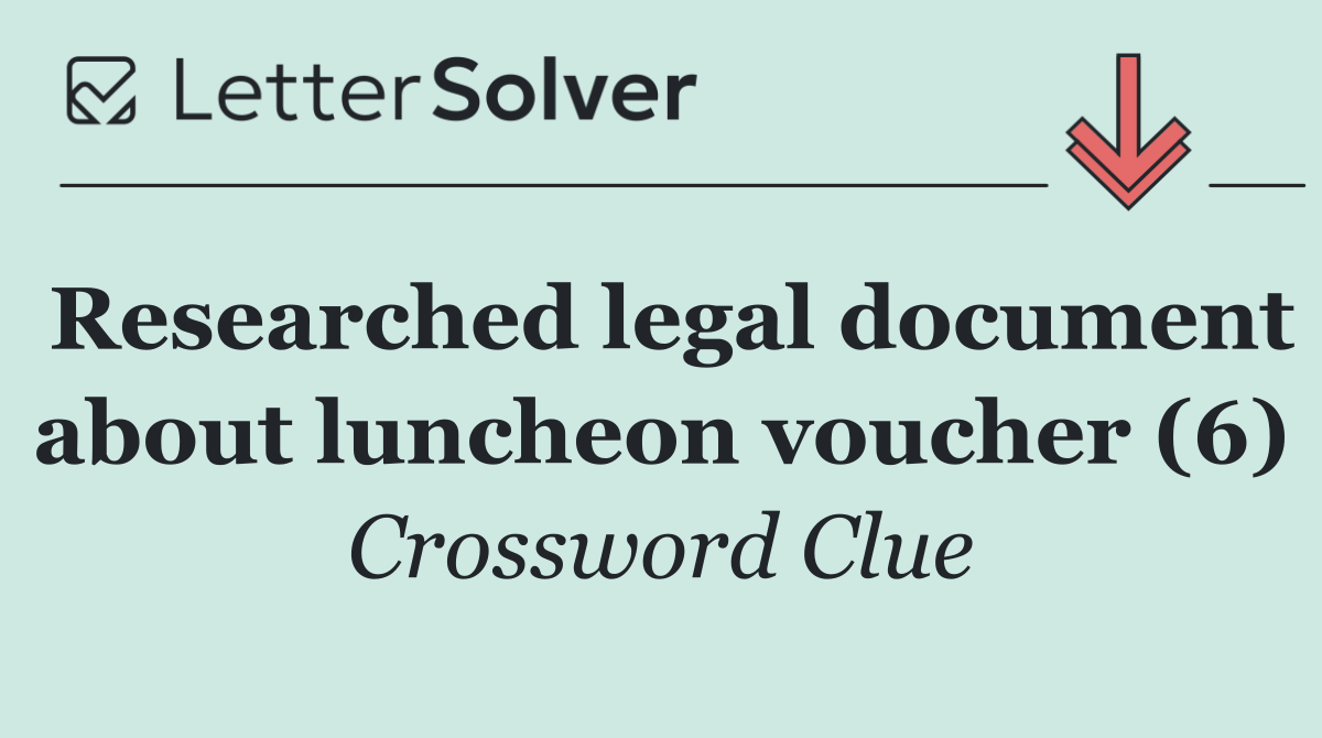 Researched legal document about luncheon voucher (6)
