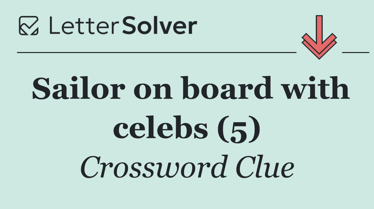 Sailor on board with celebs (5)