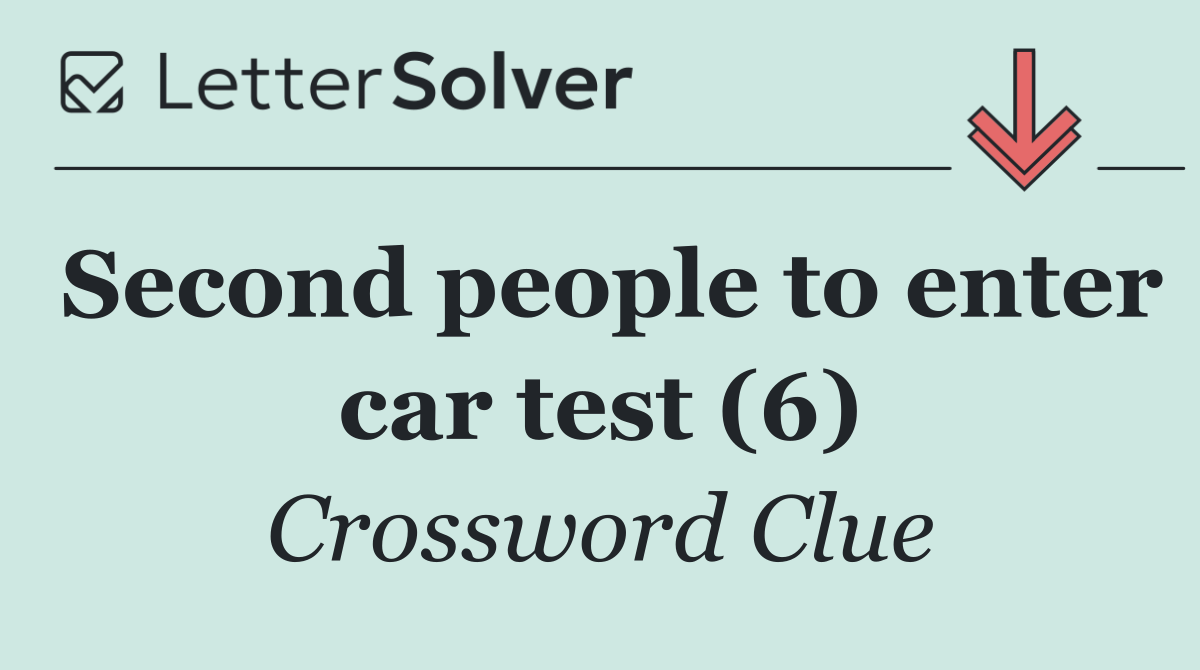 Second people to enter car test (6)
