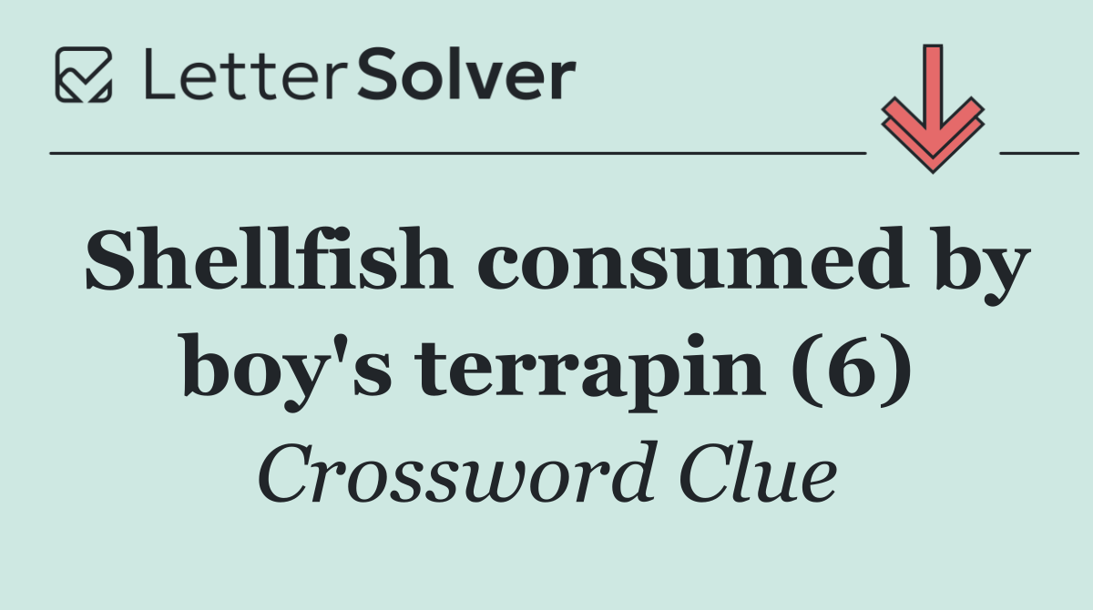 Shellfish consumed by boy's terrapin (6)