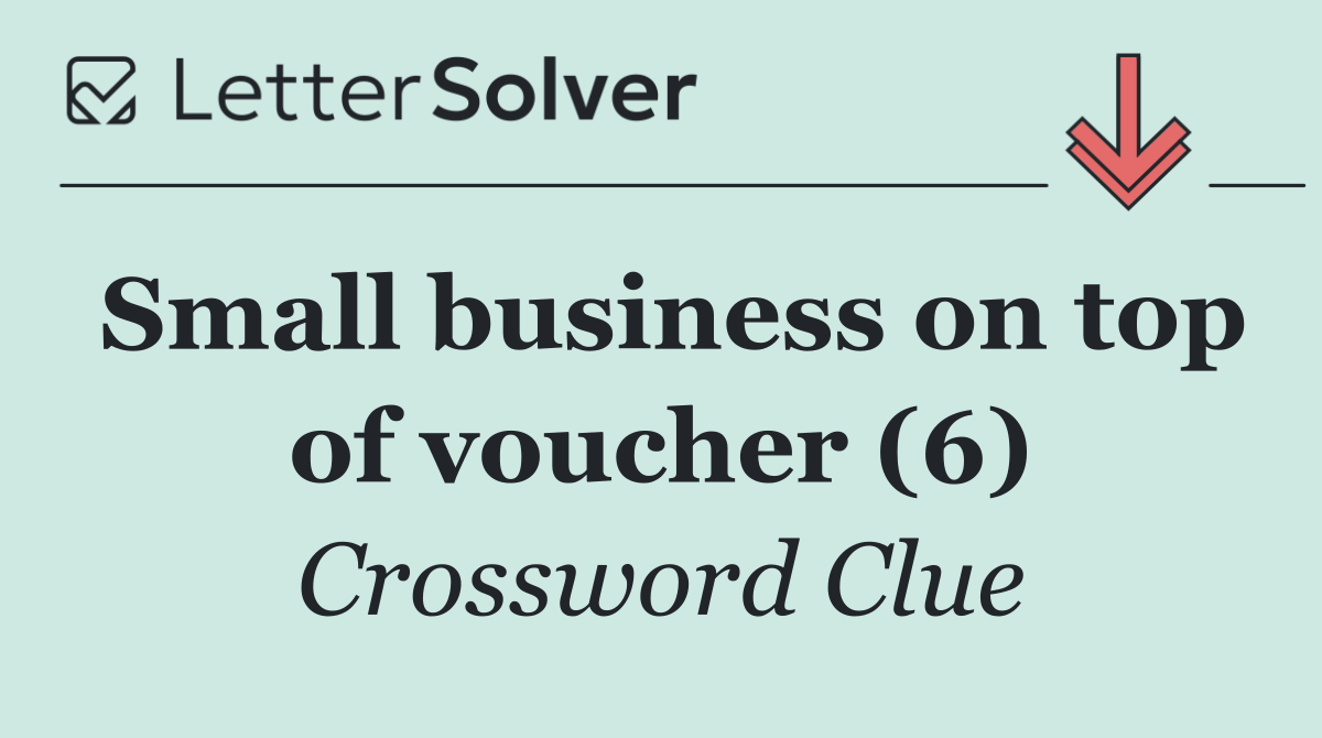Small business on top of voucher (6)