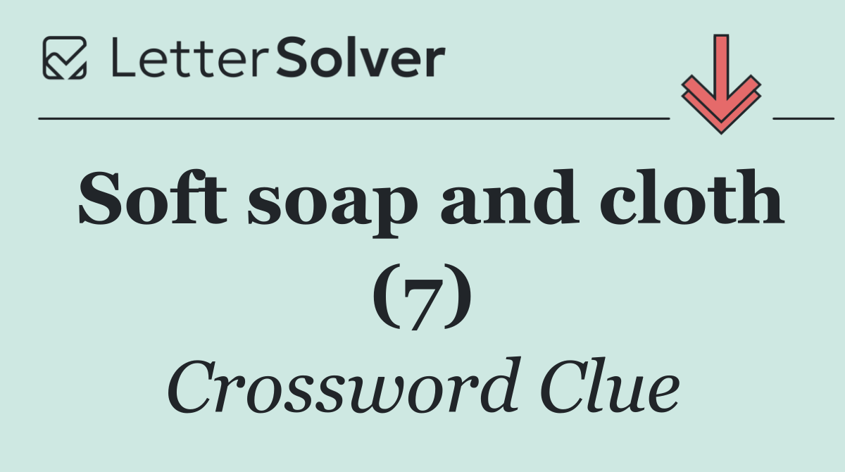 Soft soap and cloth (7)