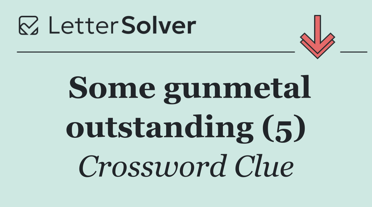 Some gunmetal outstanding (5)