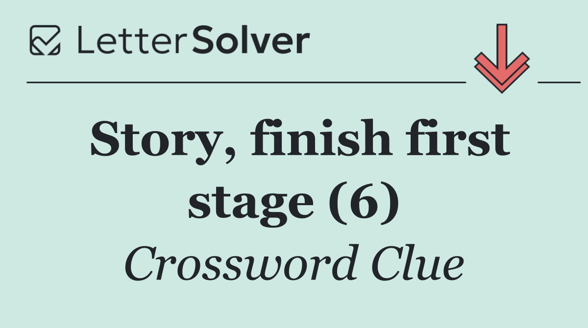 Story, finish first stage (6)