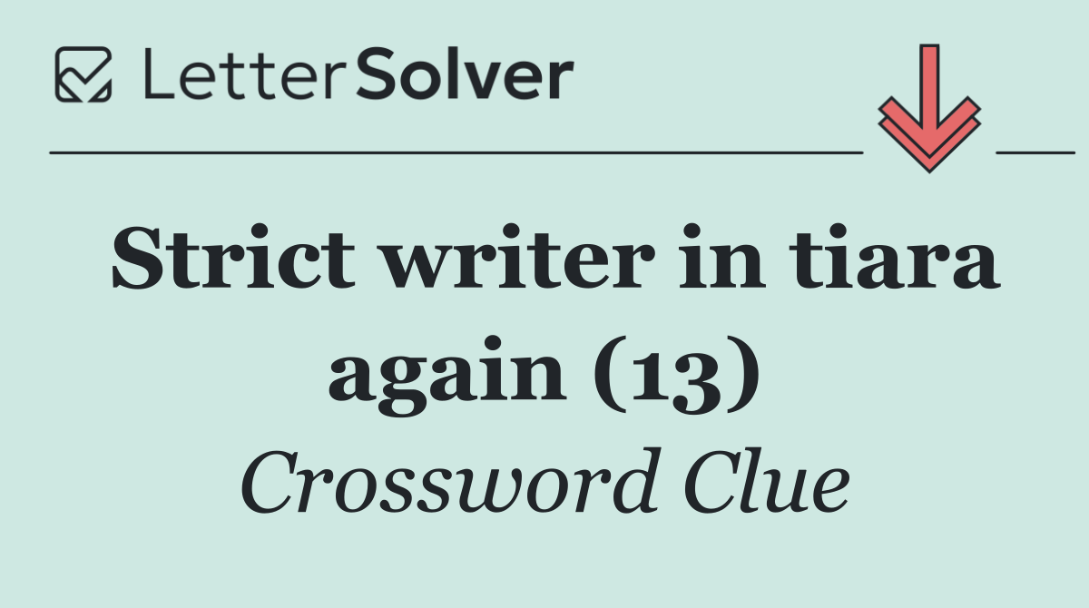 Strict writer in tiara again (13)
